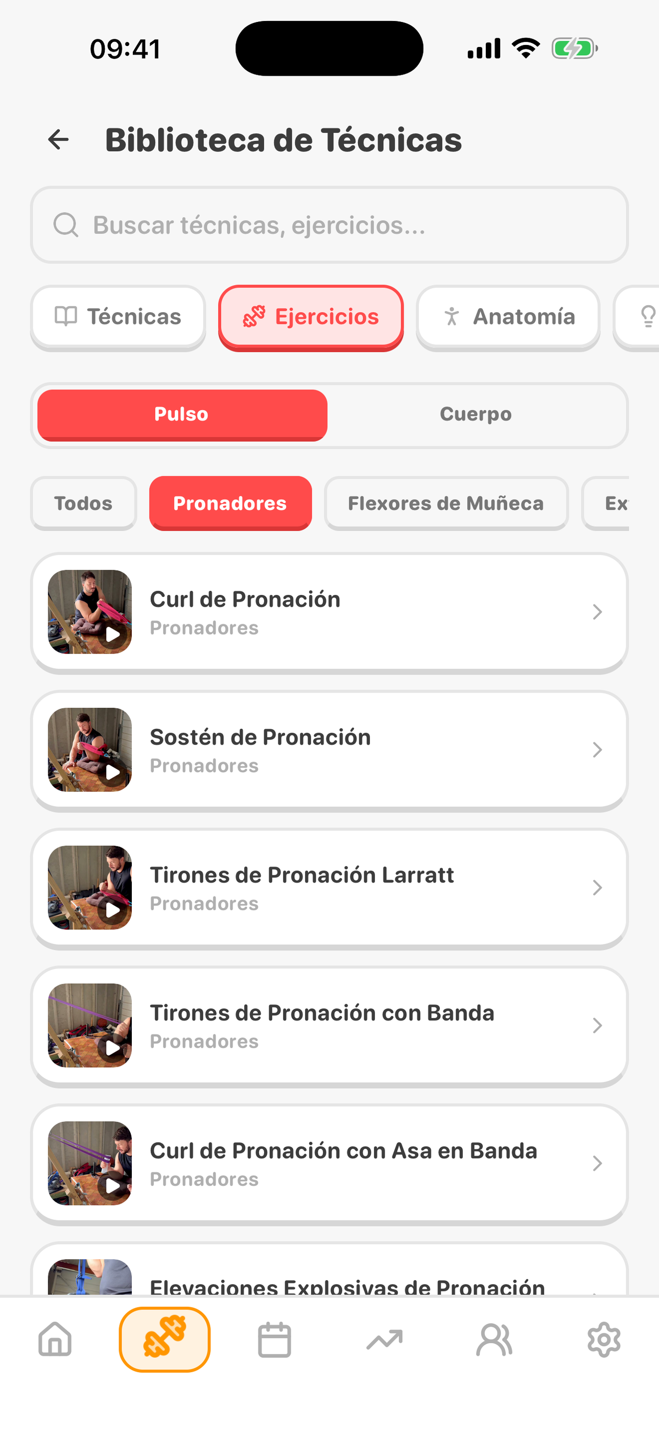 Fuerza de agarre y antebrazo para el pulso: los ejercicios que importan