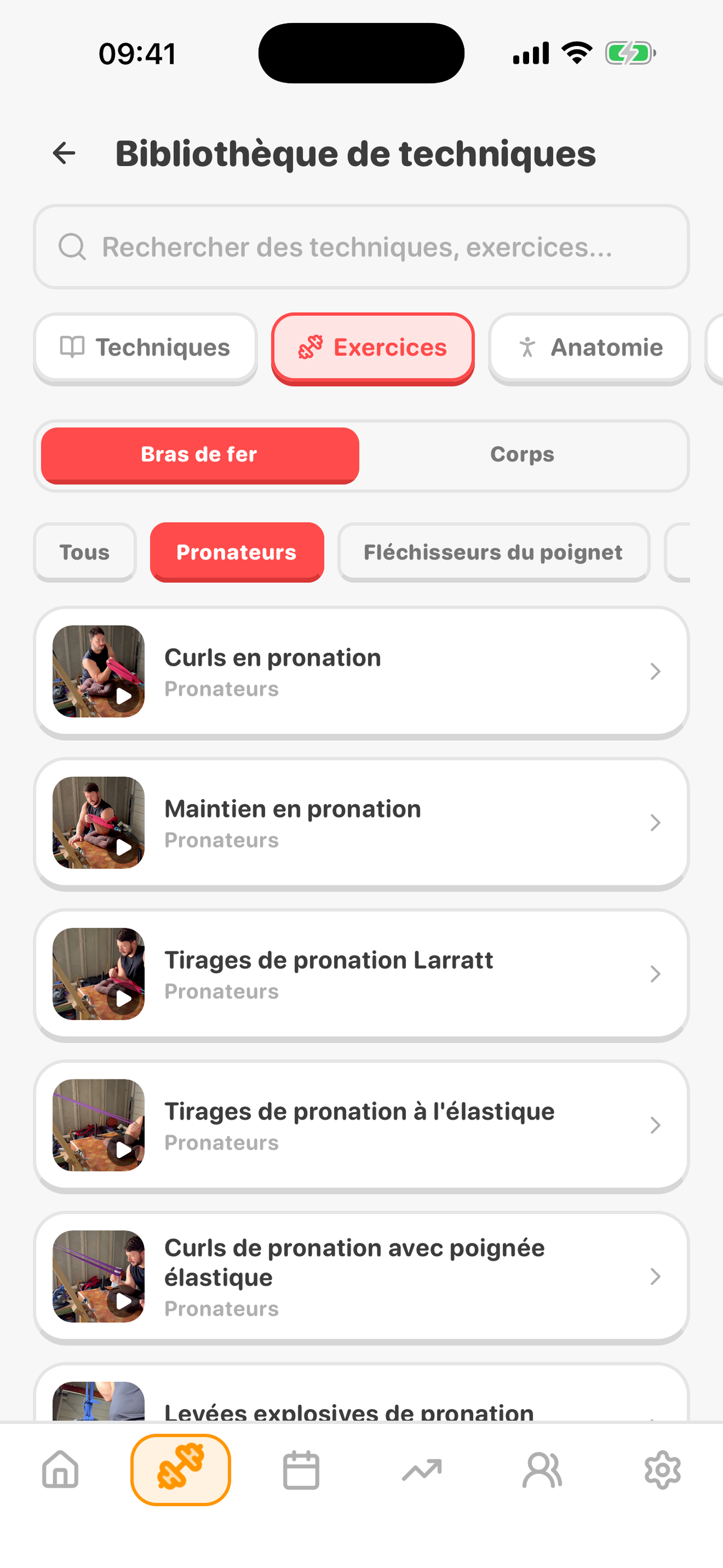 Les 3 mouvements clés du bras de fer : toproll, hook et press