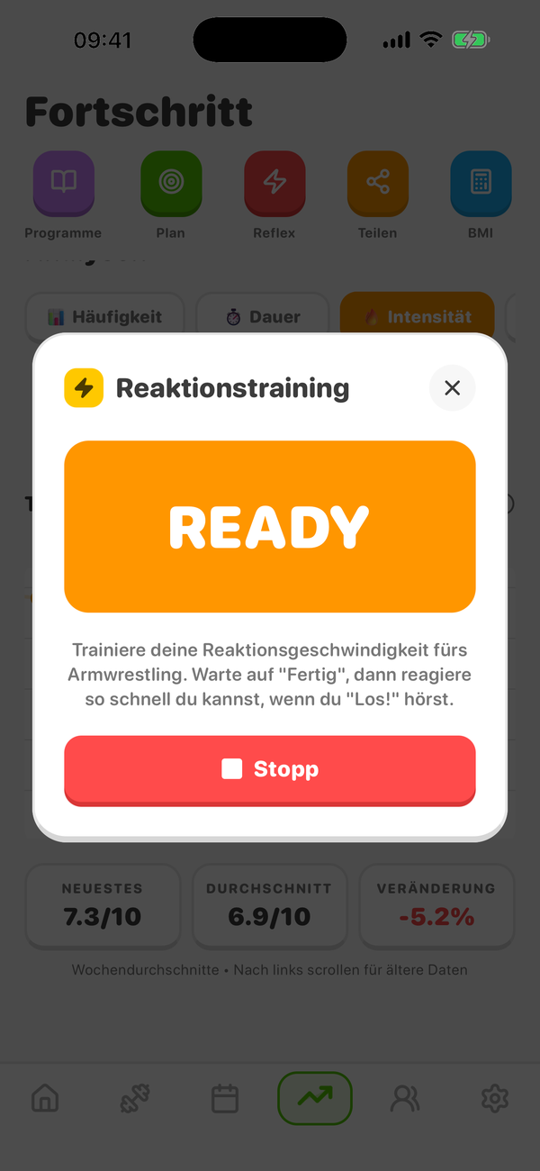 Reaktionstraining